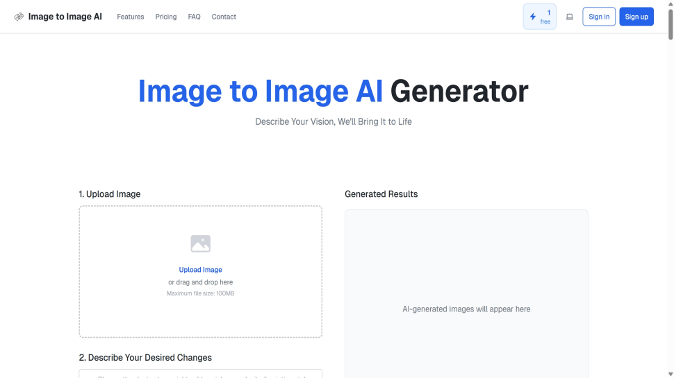 Image to Image screenshot